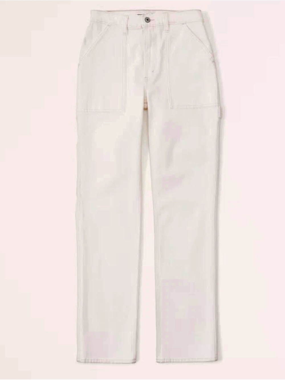 Abercrombie Curve Love Ultra High Rise 90s Straight Carpenter Jean Size 10 NWT!
